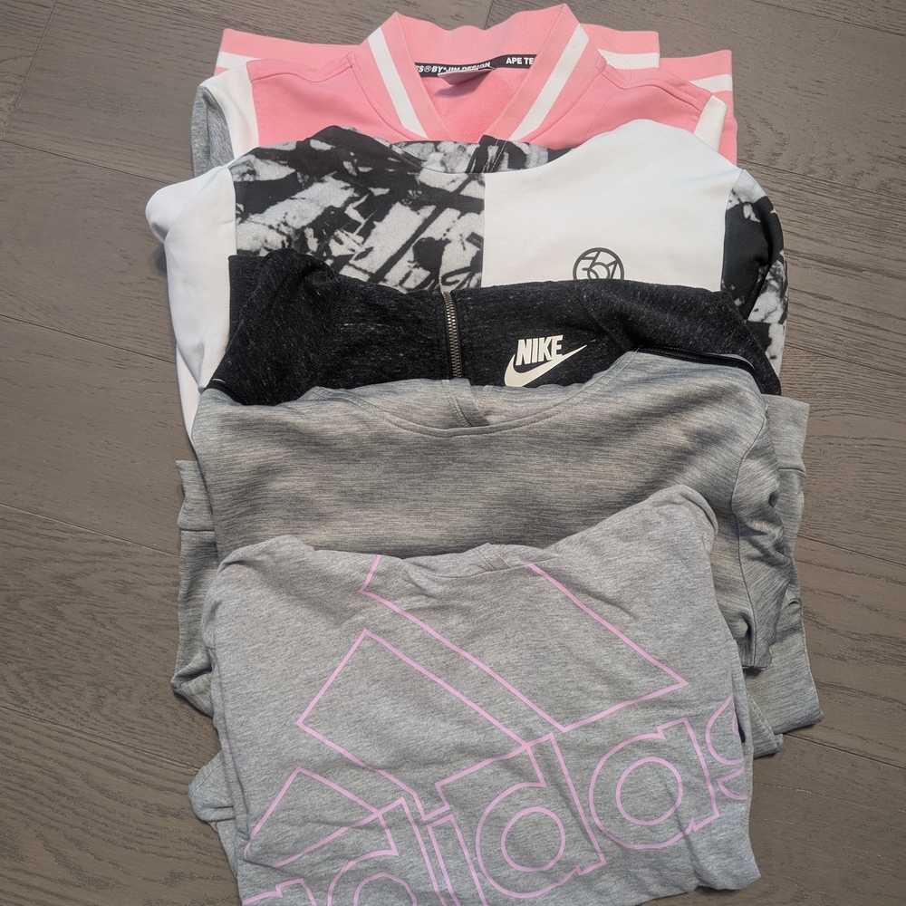 5 Kids Sweaters And Hoodies Bundle